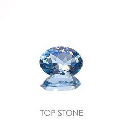 アクアマリン(宝石名アクアマリン)ナイジェリア産 1.08ct 識別済[220817385]8x6.1mm前後