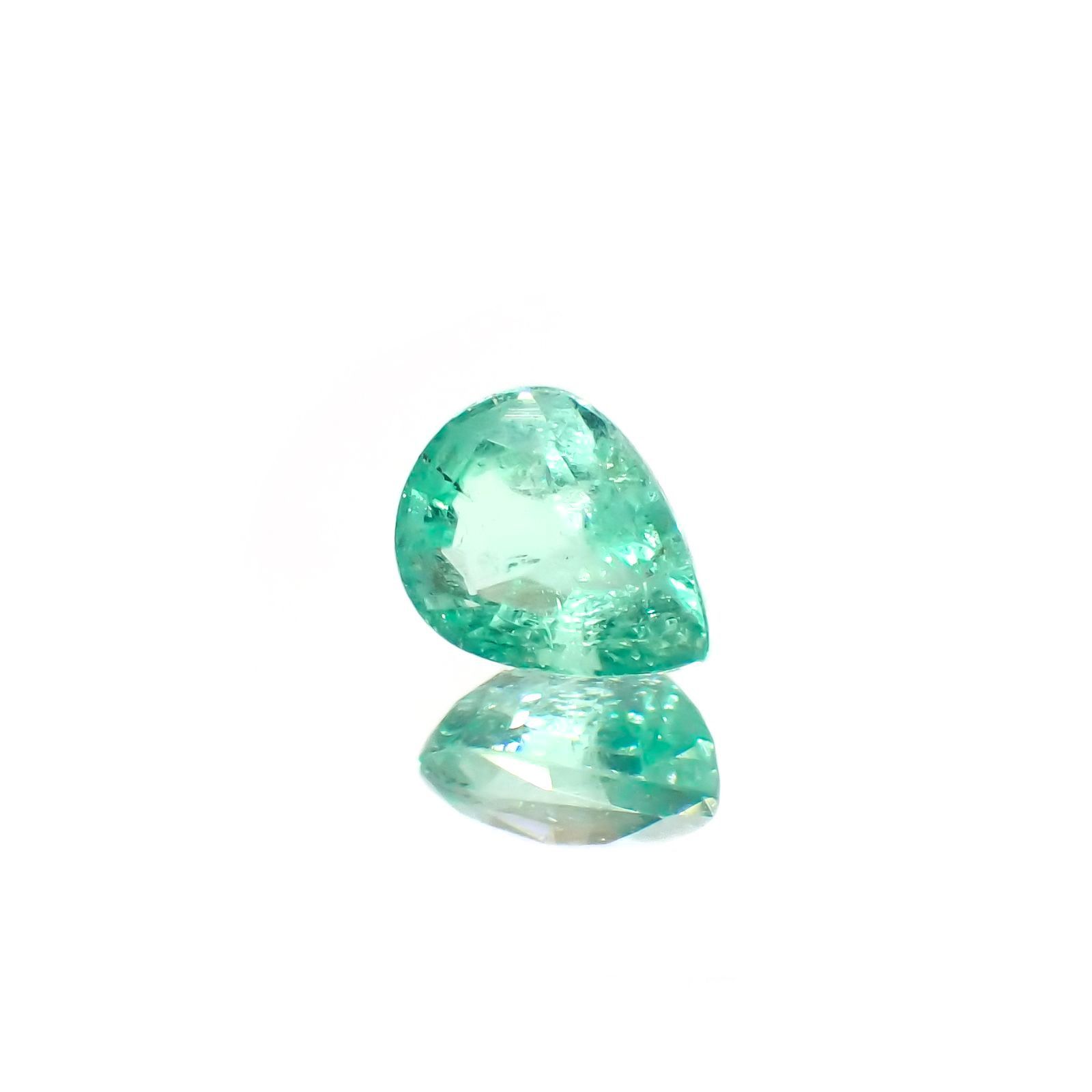 パステルカラーエメラルド コロンビア産 0.30ct [250817230]5.1x4mm前後
