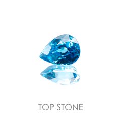 ブルージルコン カンボジア産 ルース 2.03ct[20117920]8.1×6mm前後