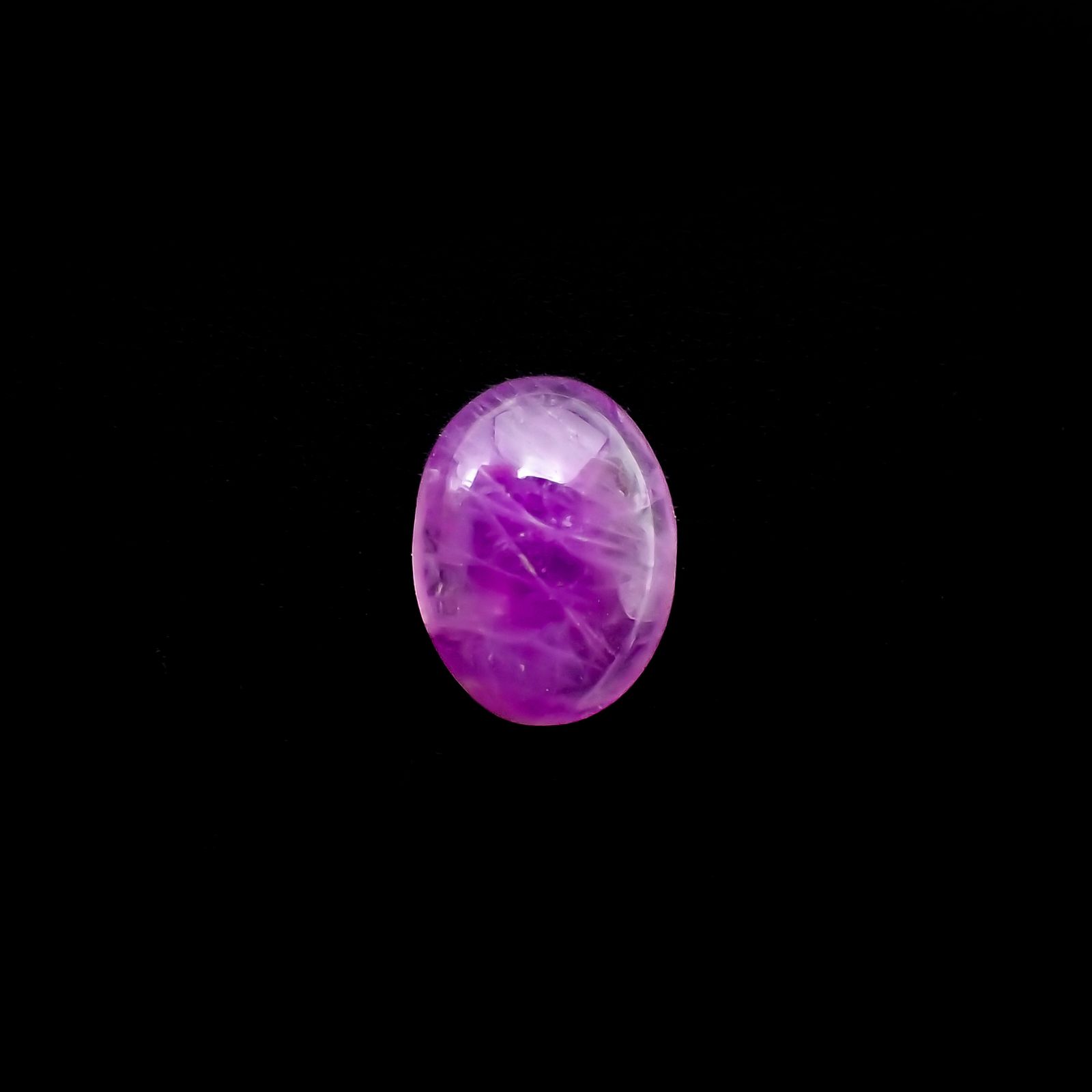 ハックマナイト(宝石名ハックマナイト)ビルマ産 0.85ct 識別済[231023887]7.7x5.9mm前後