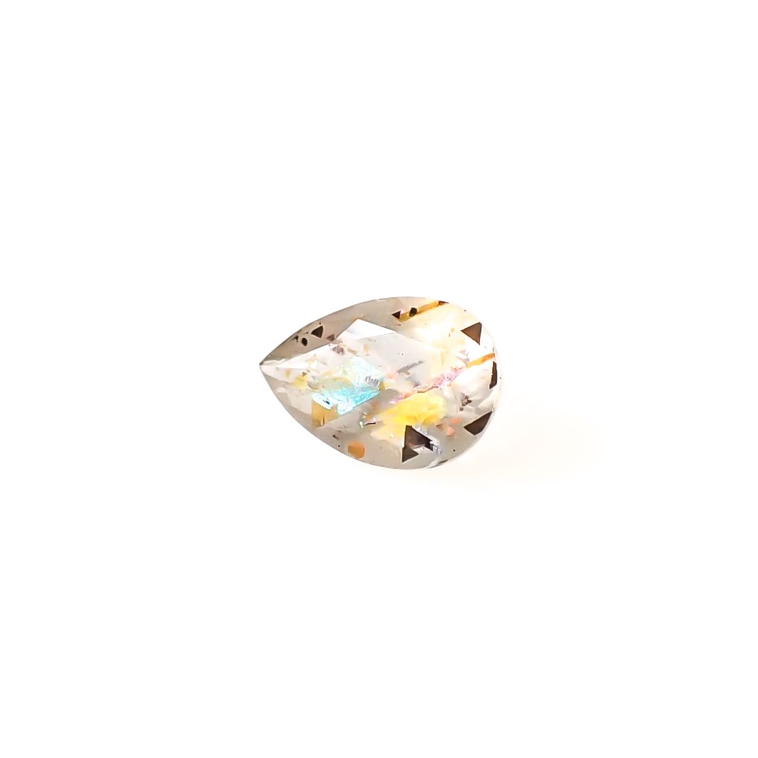 レインボーラティスサンストーン オーストラリア産 0.18ct [250229858]4.8x3.2mm前後