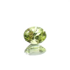 パロットクリソベリル(宝石名クリソベリル)インド産 0.27ct 識別済[231225179]4.4x3.4mm前後