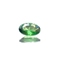 ツァボライト(宝石名グリーン グロッシュラー・ガーネット)タンザニア産 0.25ct 識別済[231023958]5.3x3.2mm前後