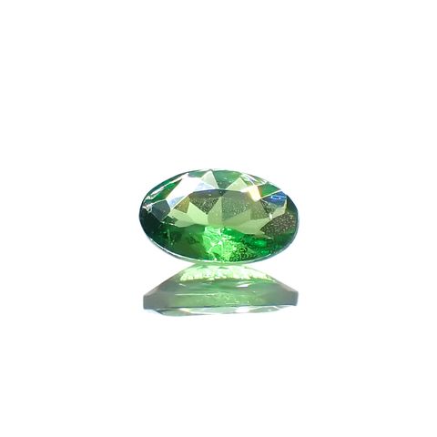 ツァボライト(宝石名グリーン グロッシュラー・ガーネット)タンザニア産 0.25ct 識別済[231023958]5.3x3.2mm前後