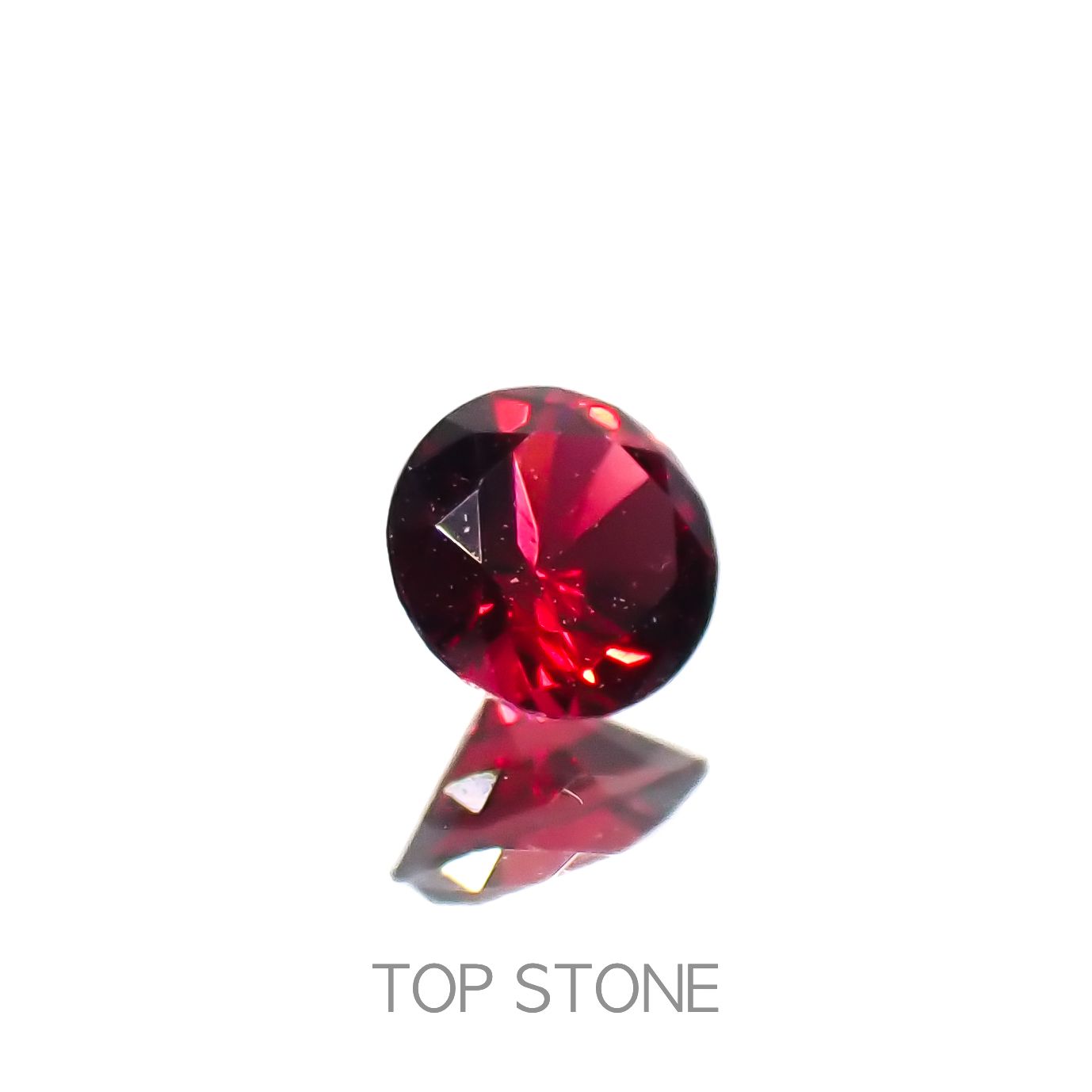 レッドスピネル ビルマ/マダガスカル産 0.18ct[230220549]3.6x3.6mm前後