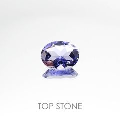 アイオライト(宝石名アイオライト) タンザニア産 1.40ct 識別済[20073552]8.9×7mm前後