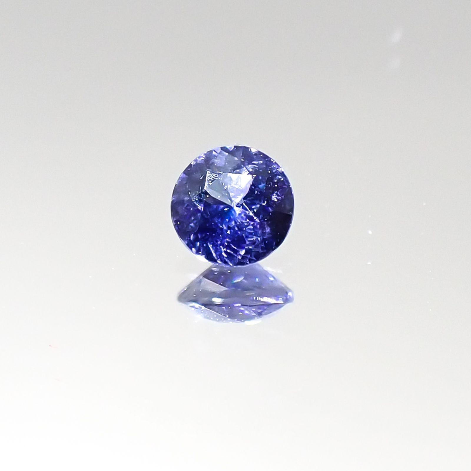 ベニトアイト アメリカ産 ルース 0.158ct[20095839]3.3×3.2mm前後