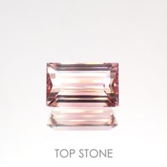 パーティカラートルマリン(宝石名パーティカラード・トルマリン) ルワンダ産 1.270ct ソ付(彩珠)[21029982]8×4.9mm前後