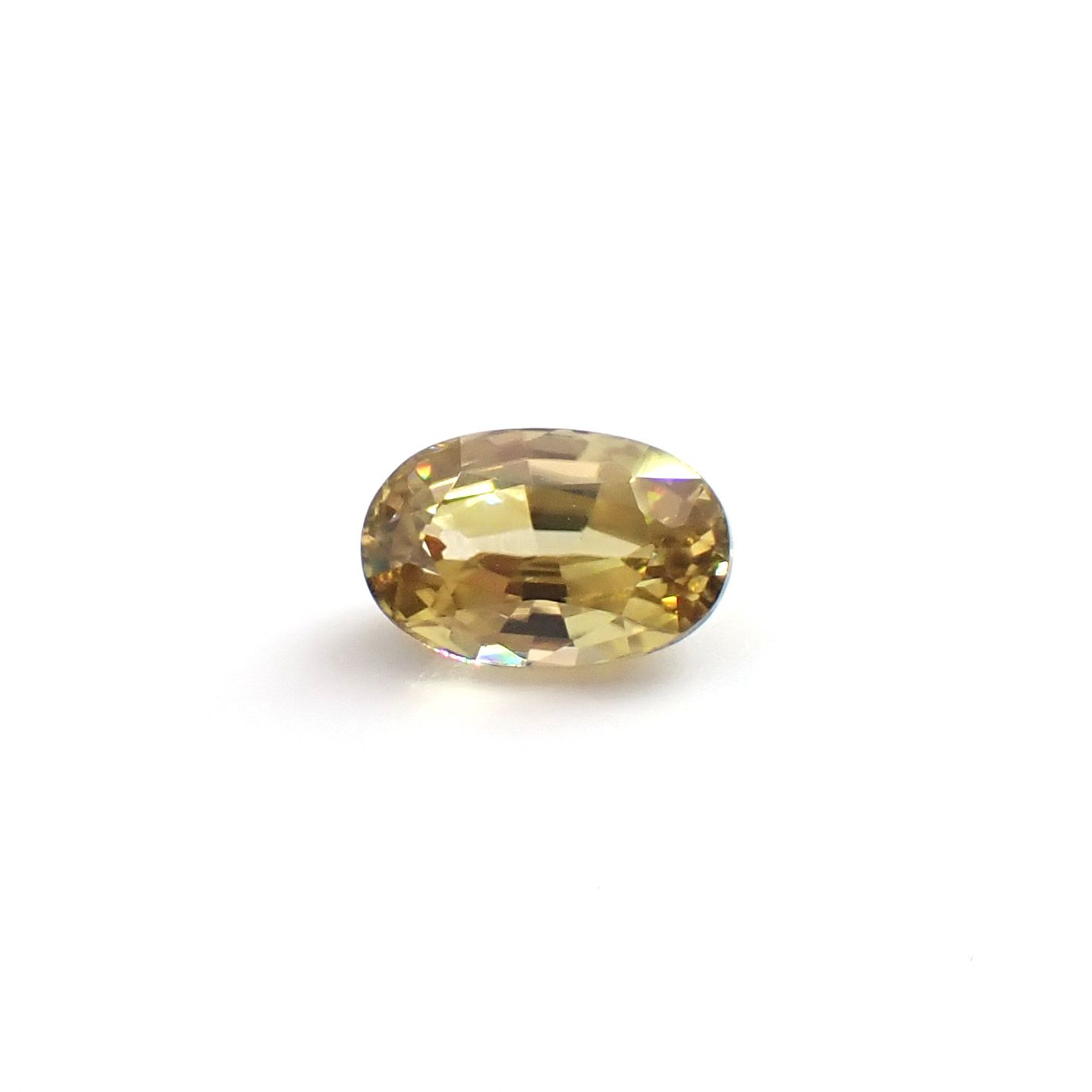 イエロージルコン スリランカ/カンボジア産 2.28ct / 8.7x5.7mm前後 [260932966]