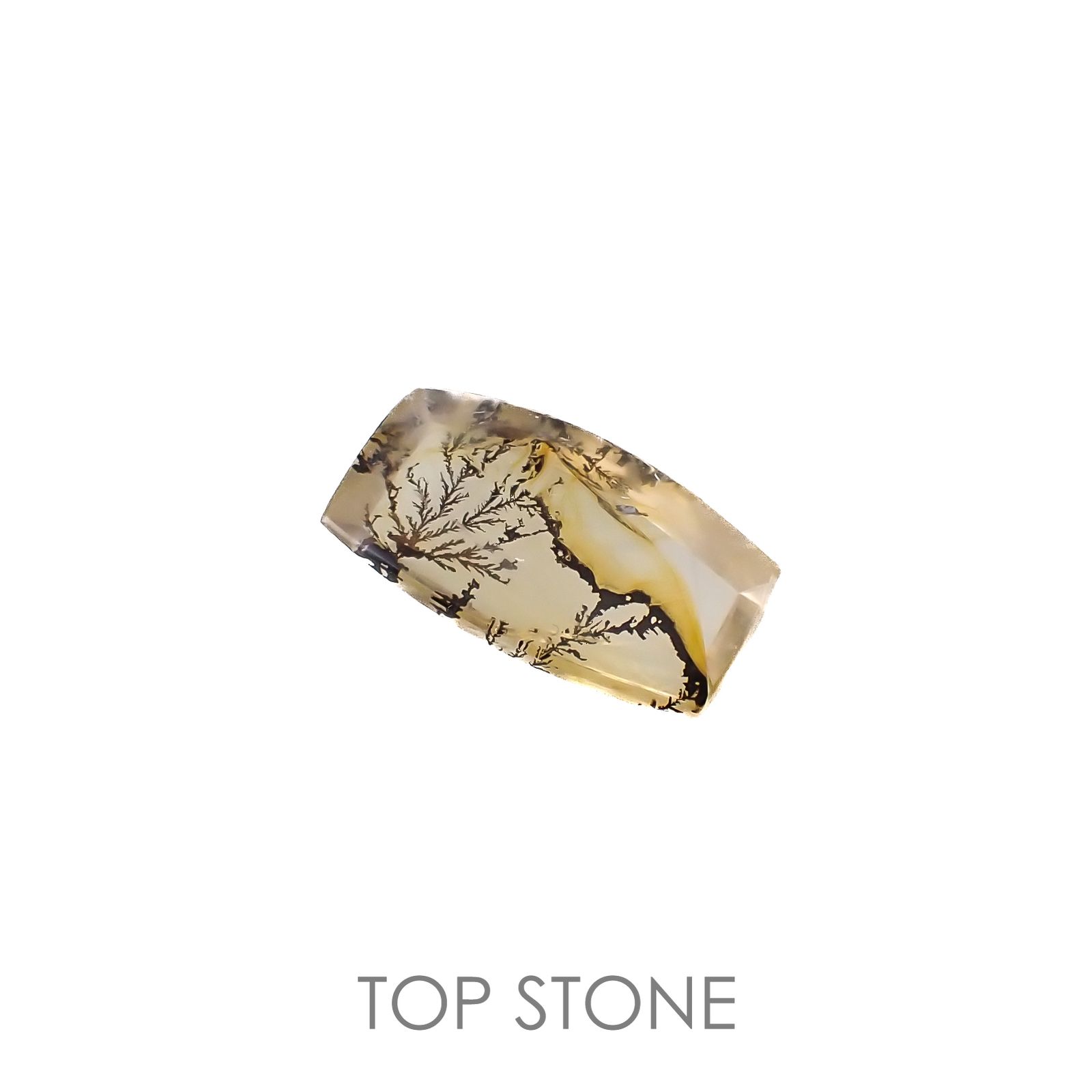 デンドリチッククォーツ ブラジル産 4.03ct[220616707]14.5x8.4mm前後