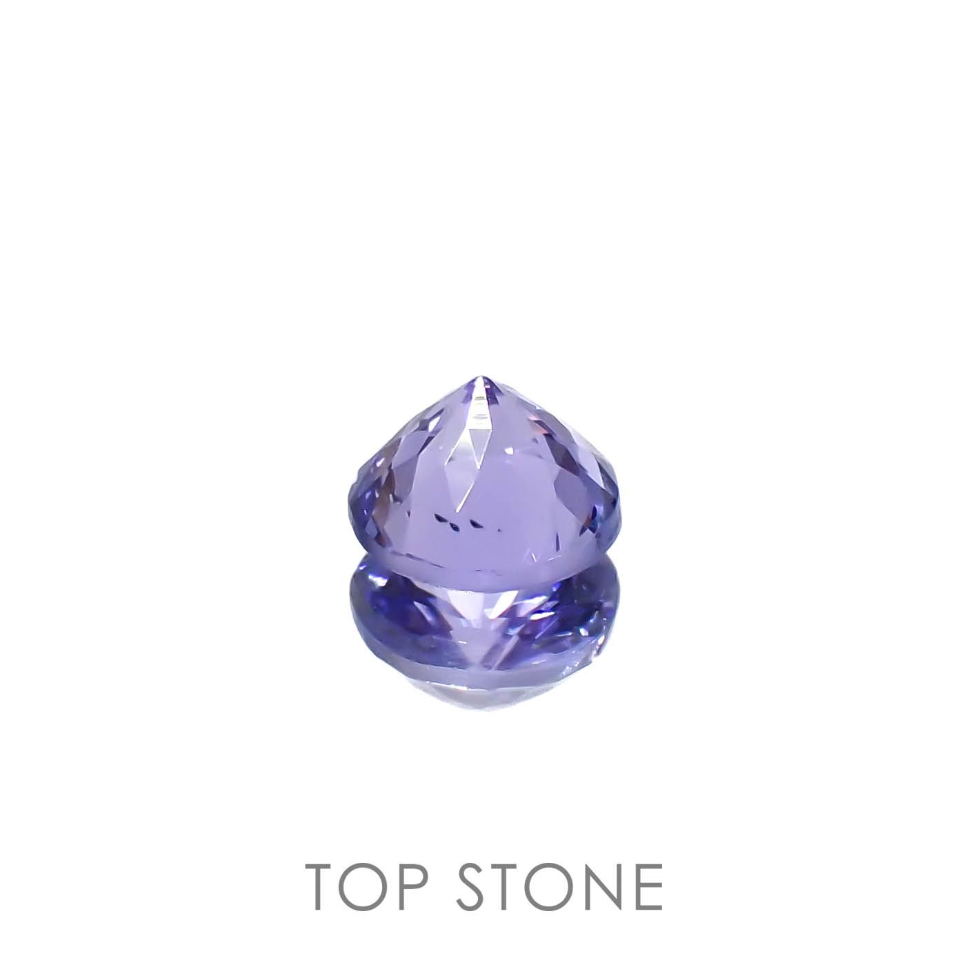 タンザナイト(宝石名タンザナイト)タンザニア産 0.52ct 識別済[230120199]5x4.9mm前後
