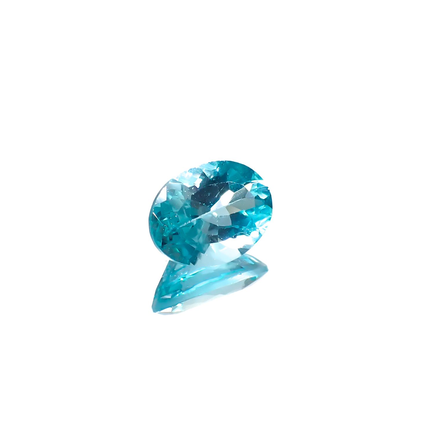 アパタイト アフリカ産 1.31ct [241229515]8.1x6.1mm前後
