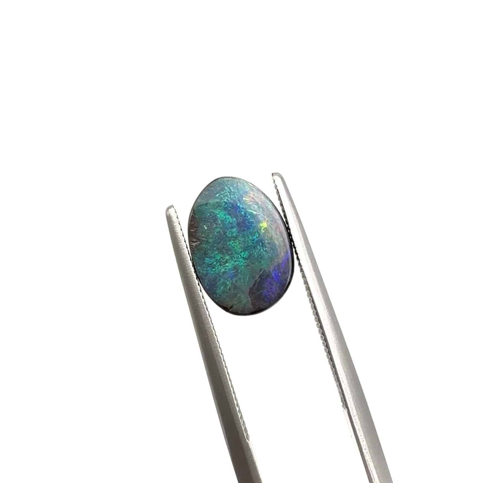 ボルダーオパール オーストラリア産 2.19ct / 11.1x7.8mm前後