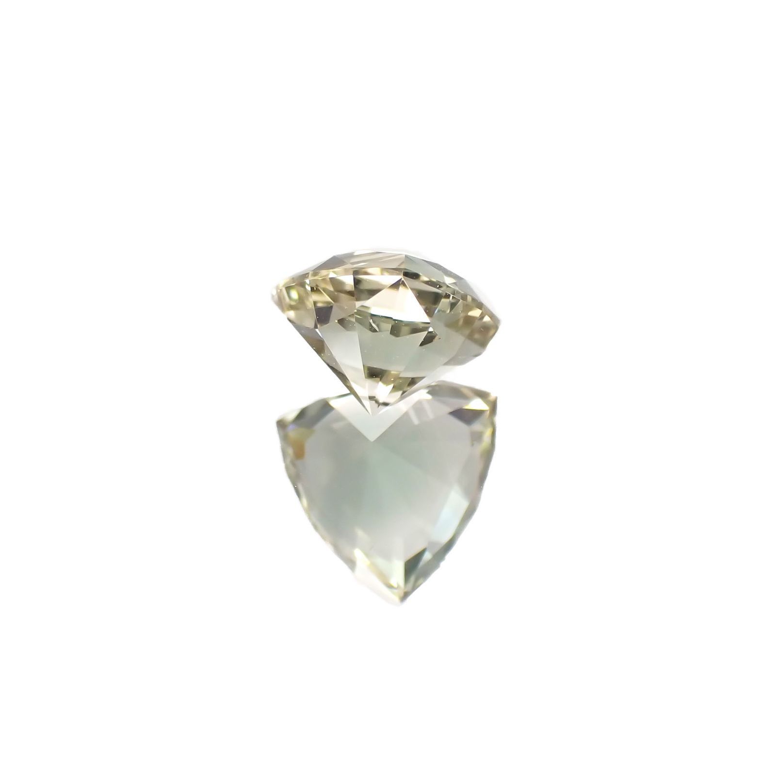 バイカラーオレゴンサンストーン(宝石名ラブラドライト)アメリカ・オレゴン州産 1.50ct 識別済[251018704]8x8mm前後