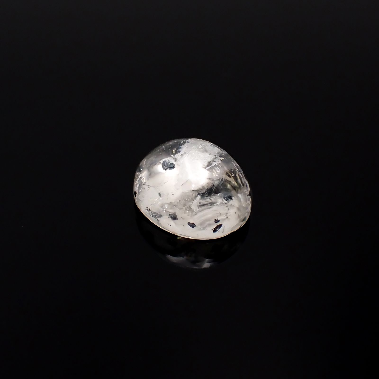 ヘマタイトインクォーツ 中国産 6.33ct[231023757]12.4x10.4mm前後