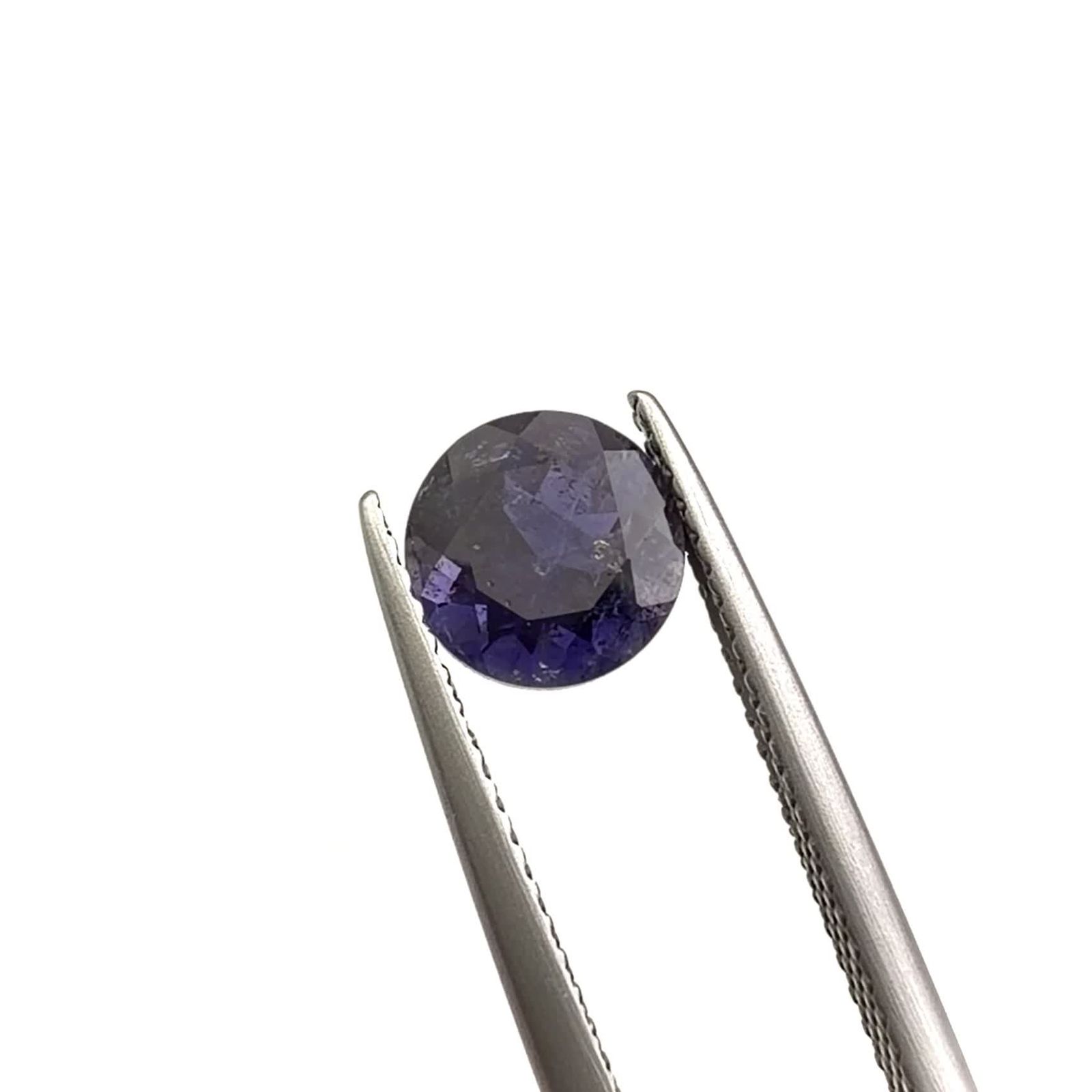 アイオライトサンストーン インド/ブラジル産 1.20ct / 7x7mm前後