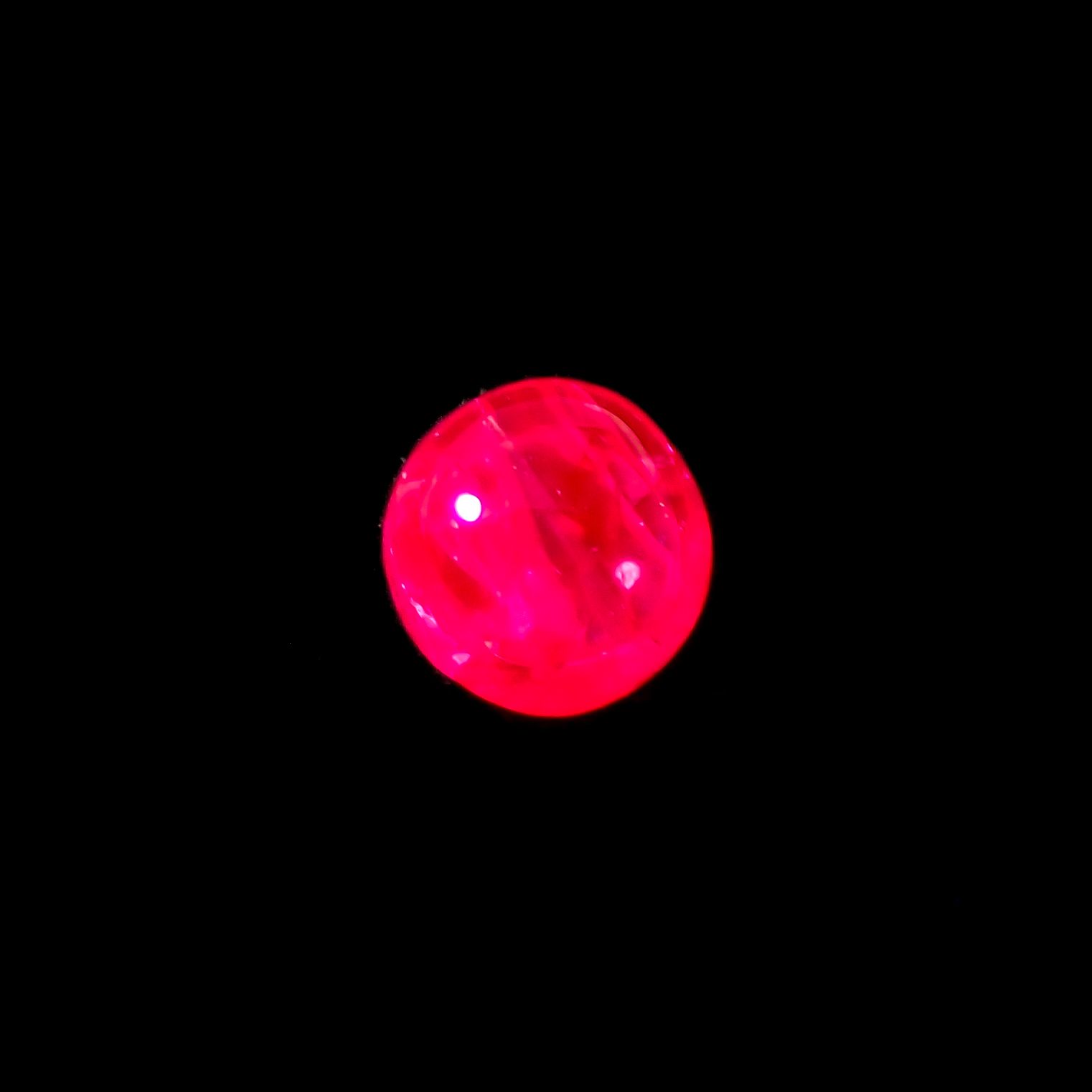 ルビー 非加熱 ビルマ産 0.52ct[230622360]4.4x4.2mm前後
