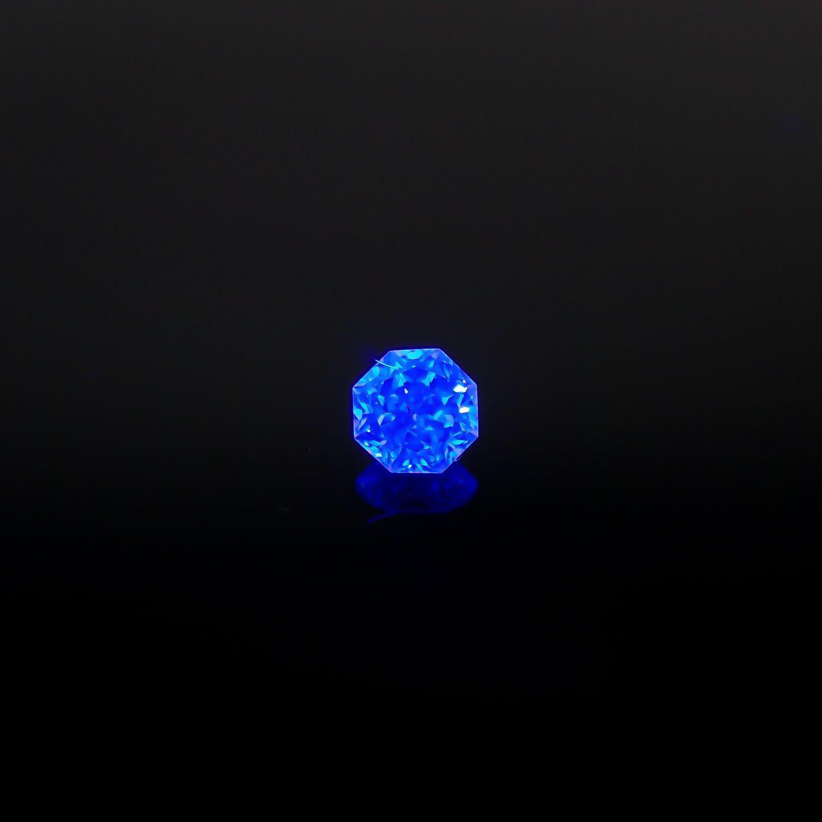 ◇オクタゴンカット◇ダイヤモンド 0.12ct[240427036]2.9x2.9mm前後