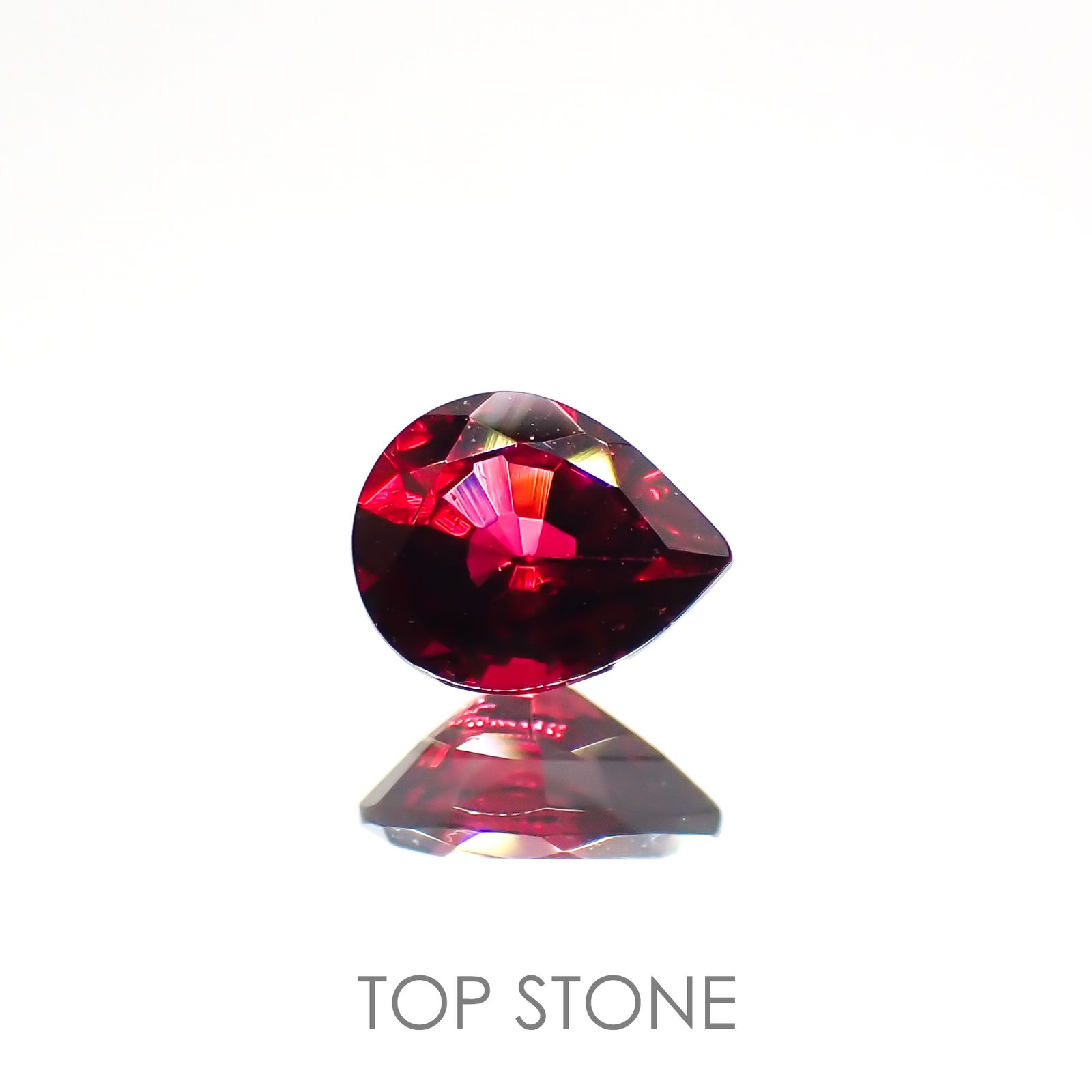 レッドスピネル ビルマ産 ルース 0.33ct[210912859]4.8×3.8mm前後 | TOP STONE(トップストーン)