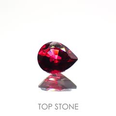 レッドスピネル ビルマ産 ルース 0.33ct[210912859]4.8×3.8mm前後