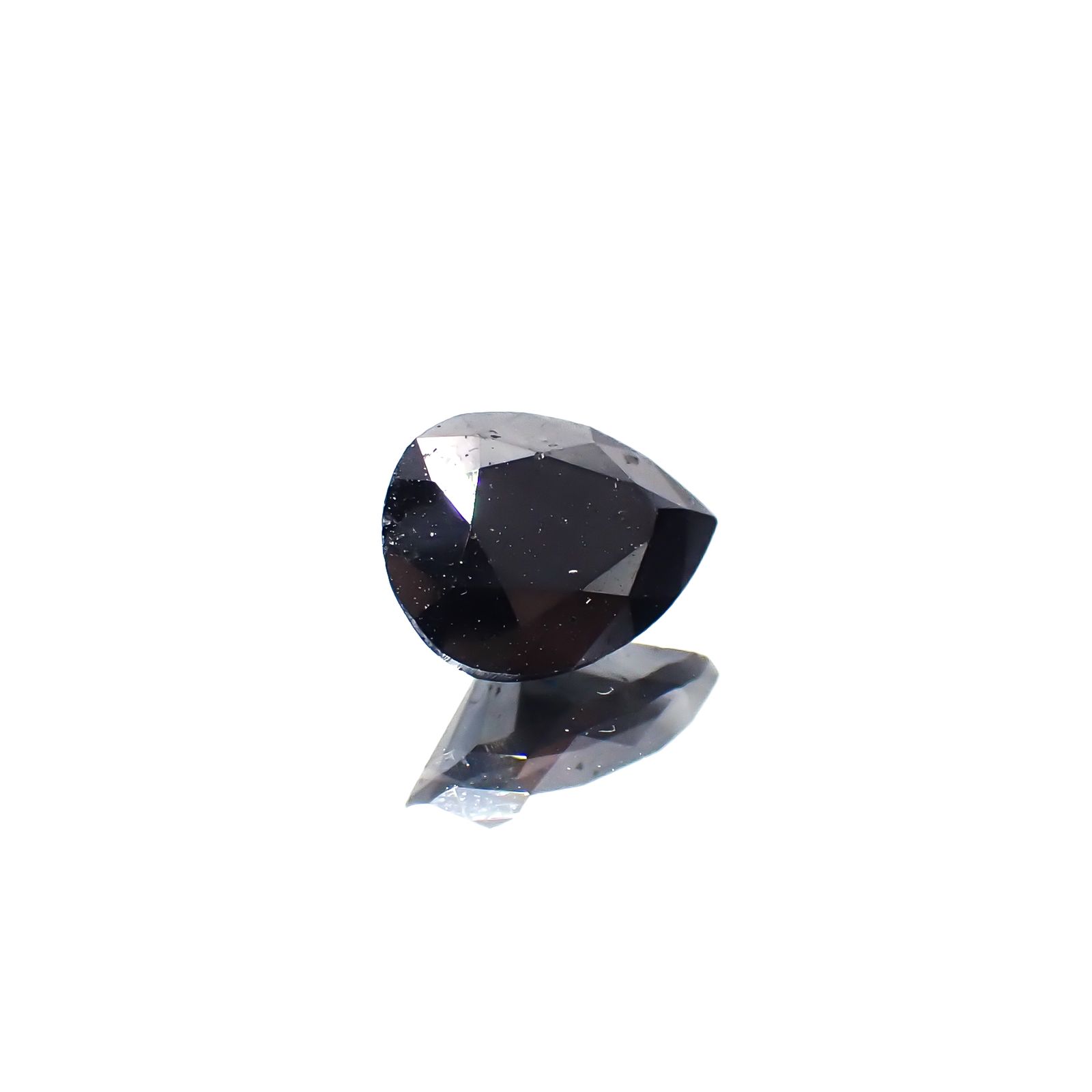 ブラックダイヤモンド(宝石名ダイアモンド)ジンバブエ産 1.31ct 識別済[240928905]8x6.1mm前後