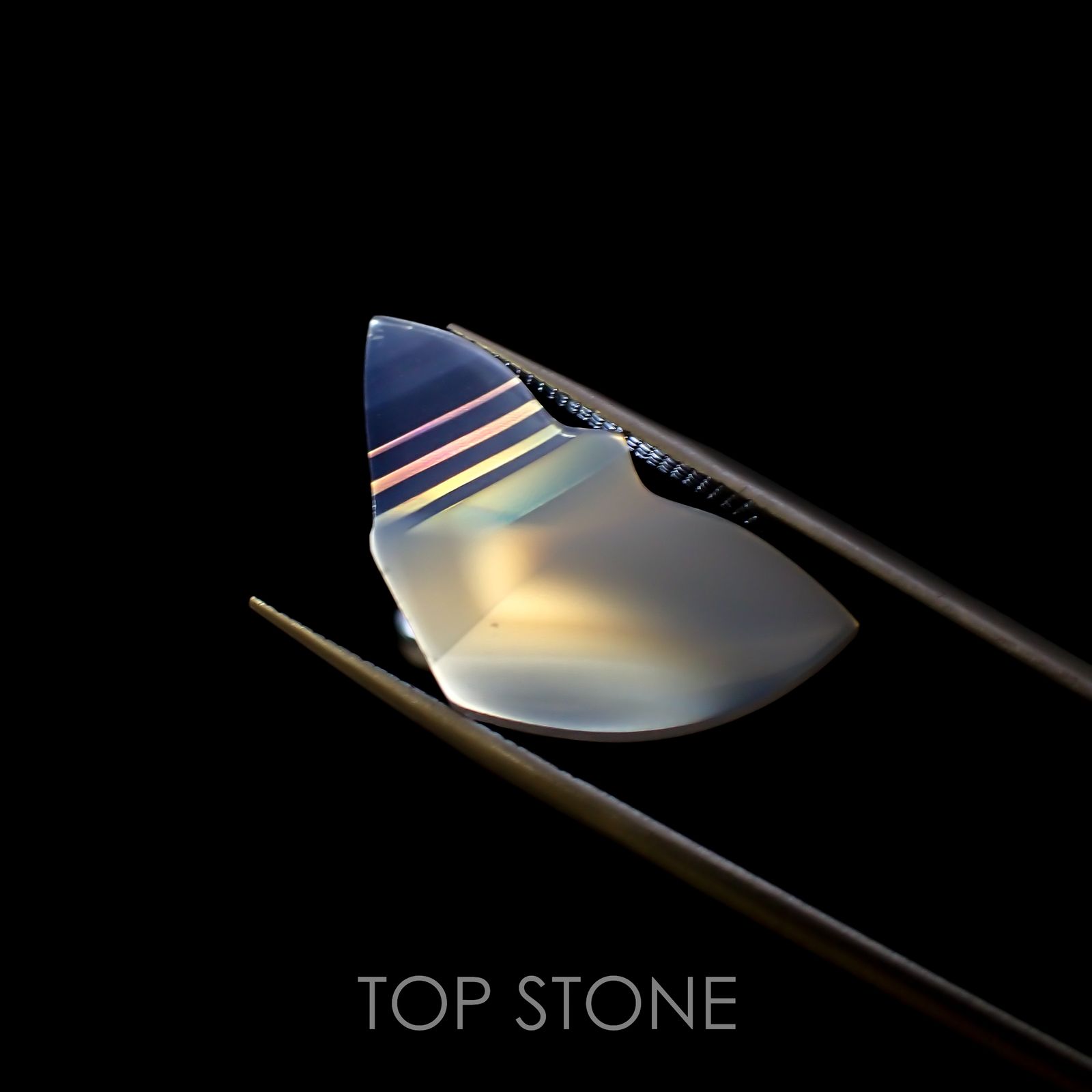 ふるさと納税 アイリスアゲート STONE(トップストーン) TOP | ピアス