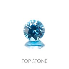 ブルージルコン カンボジア産 ルース 1.48ct[20117924]5.9×5.9mm前後