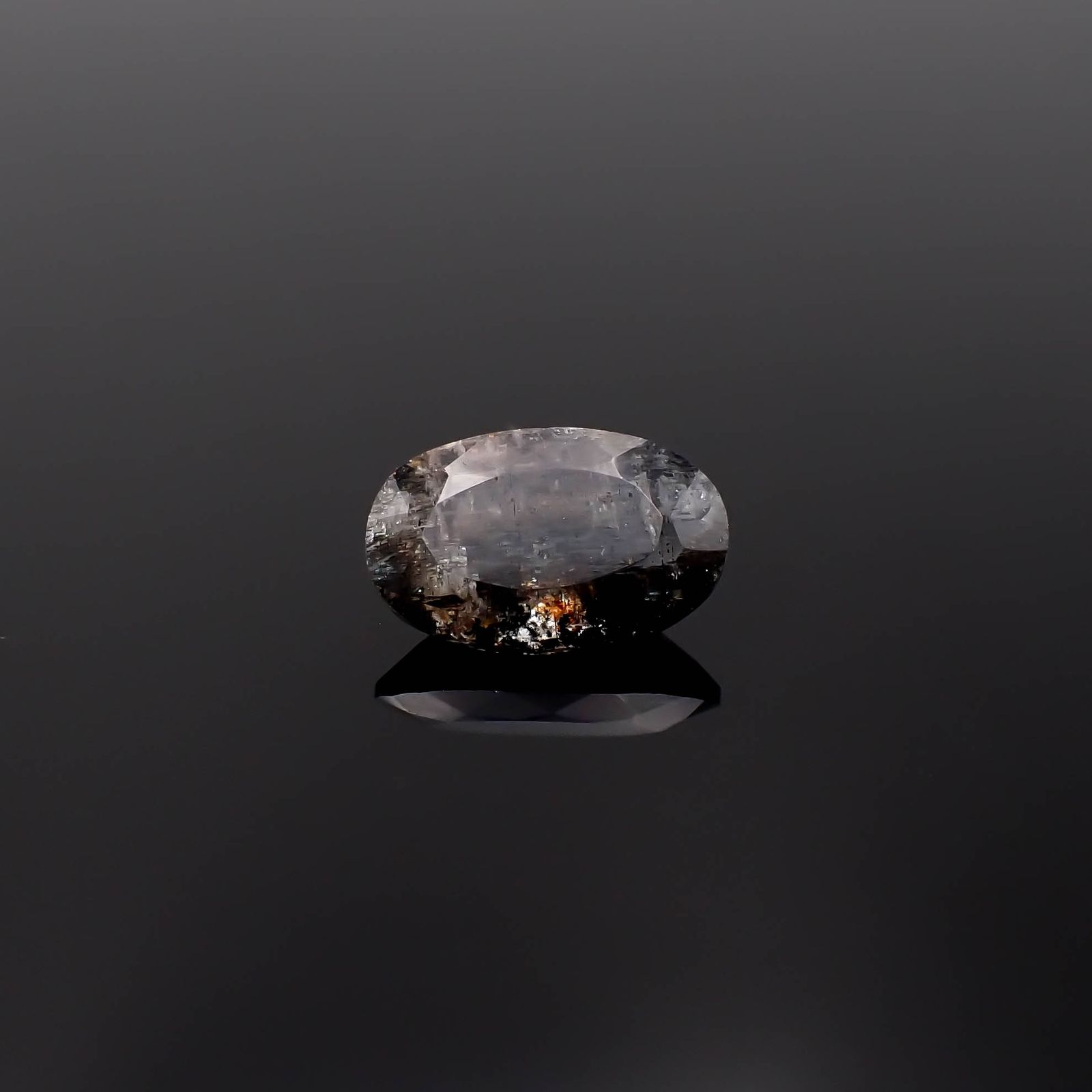 モスアクアマリン ブラジル産 2.20ct[231224702]11.1x7.1mm前後
