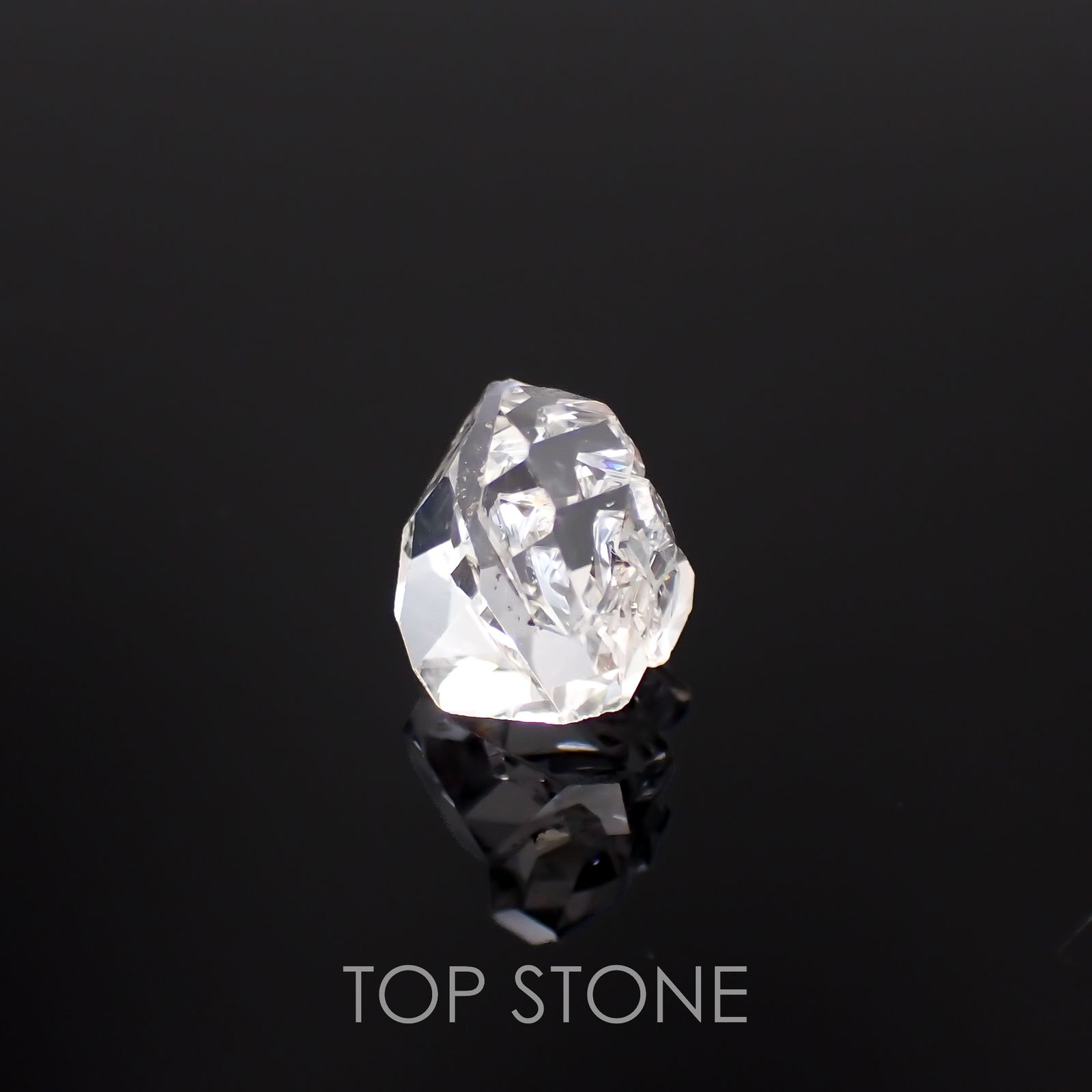 ハーキマーダイヤモンド原石 アメリカ・ニューヨーク州産 2.97ct[230320865]10.1x8.2mm前後