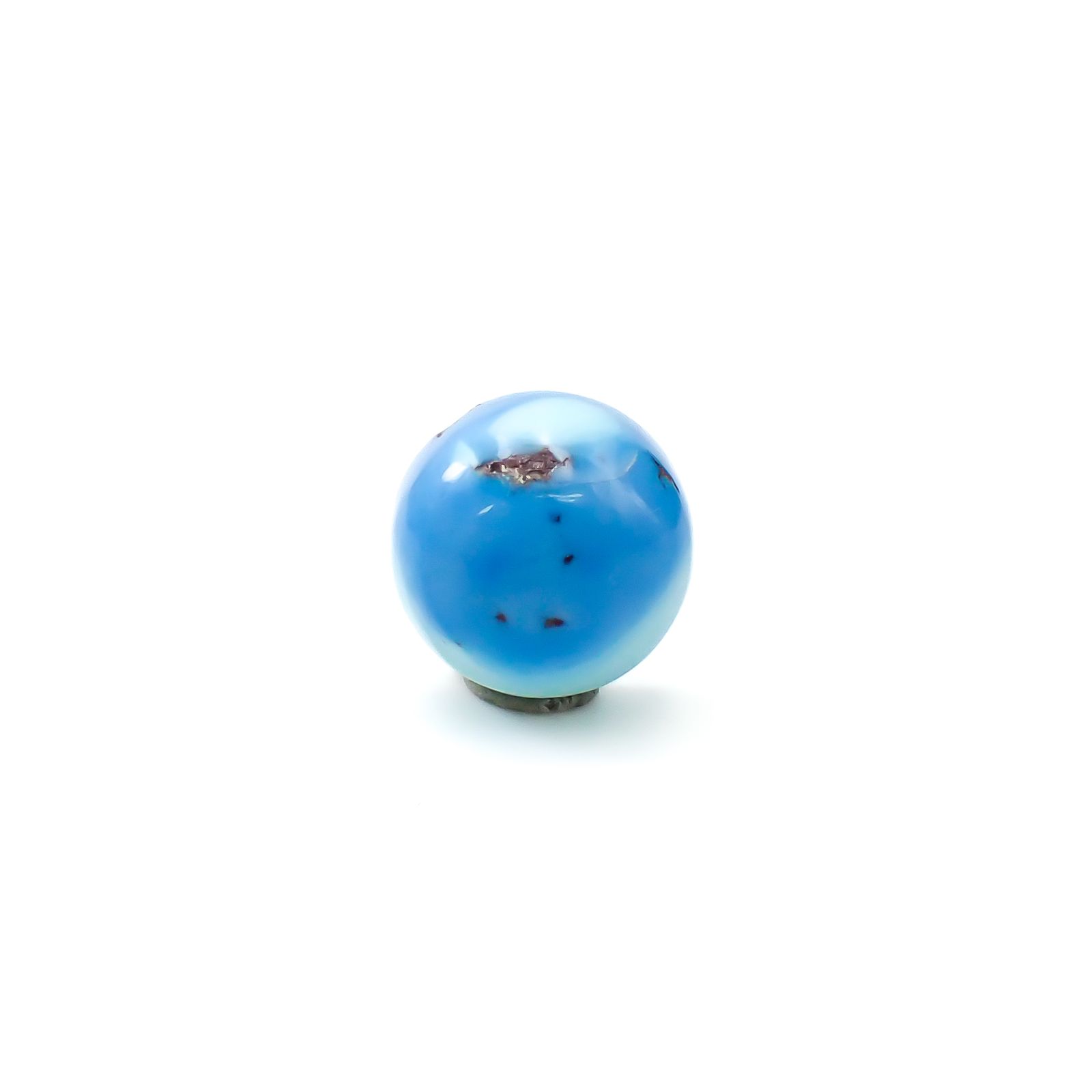 ターコイズ カザフスタン・ゴールデンヒル鉱山産 4.41ct / 10x10mm前後 [260632392]