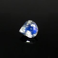 レインボームーンストーン(宝石名アンデシン・ラブラドライト)インド・ビハール産 0.94ct 識別済[231124225]7.1x6.8mm前後