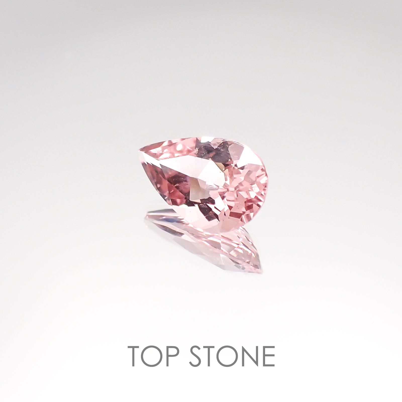 モルガナイト(宝石名モルガナイト) ナイジェリア産 1.66ct 識別済[20127414]11.4×6.9mm前後