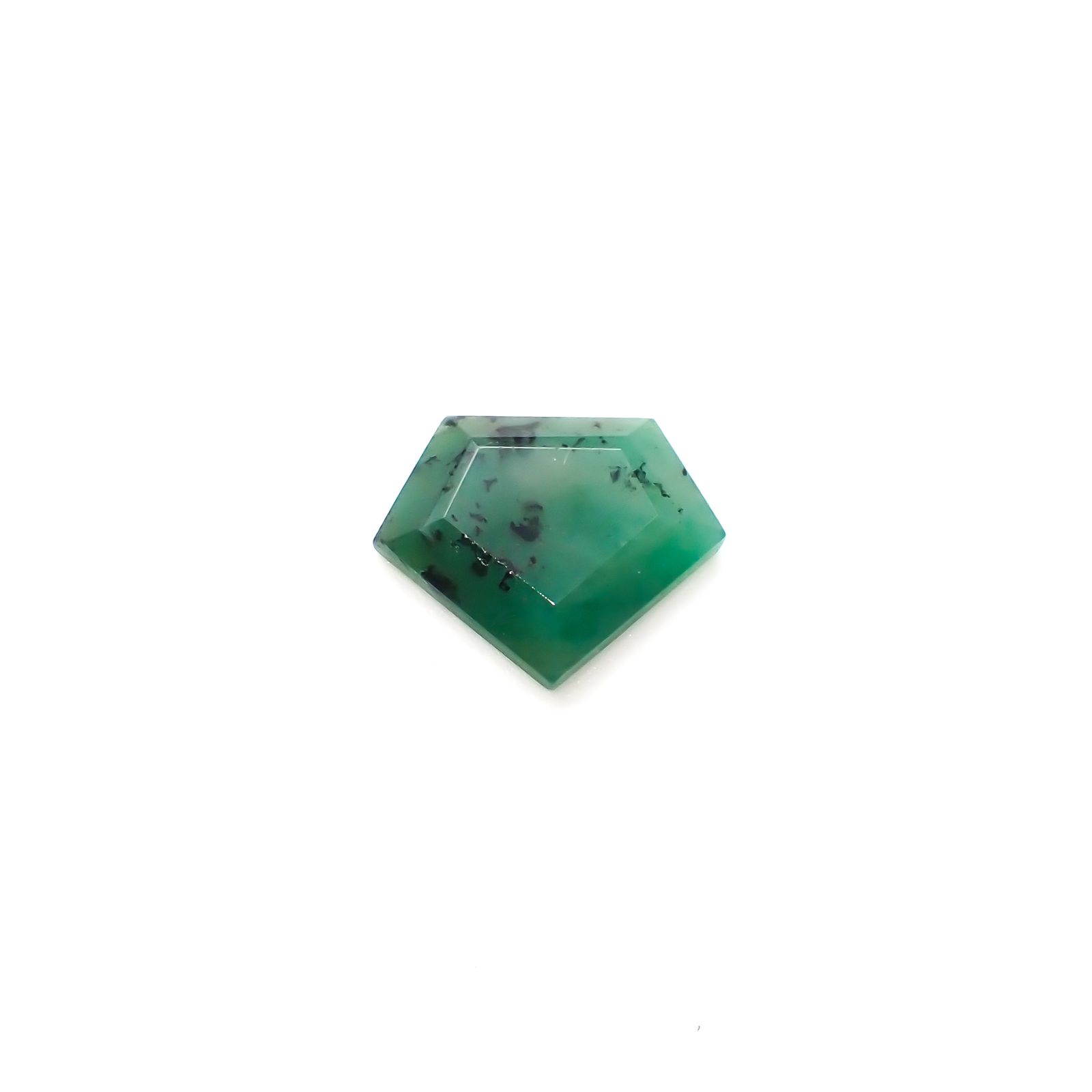 ◇カスタムカット◇エメラルド ブラジル産 2.11ct[240326481]11.8x9.4mm前後