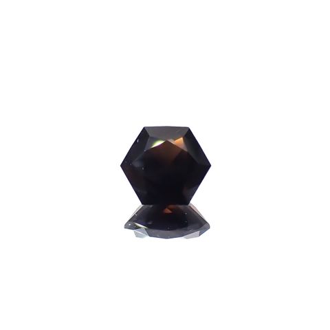 ◇ヘキサゴンカット◇モリオン チベット産 2.20ct[240427367]7.9x7.9mm前後