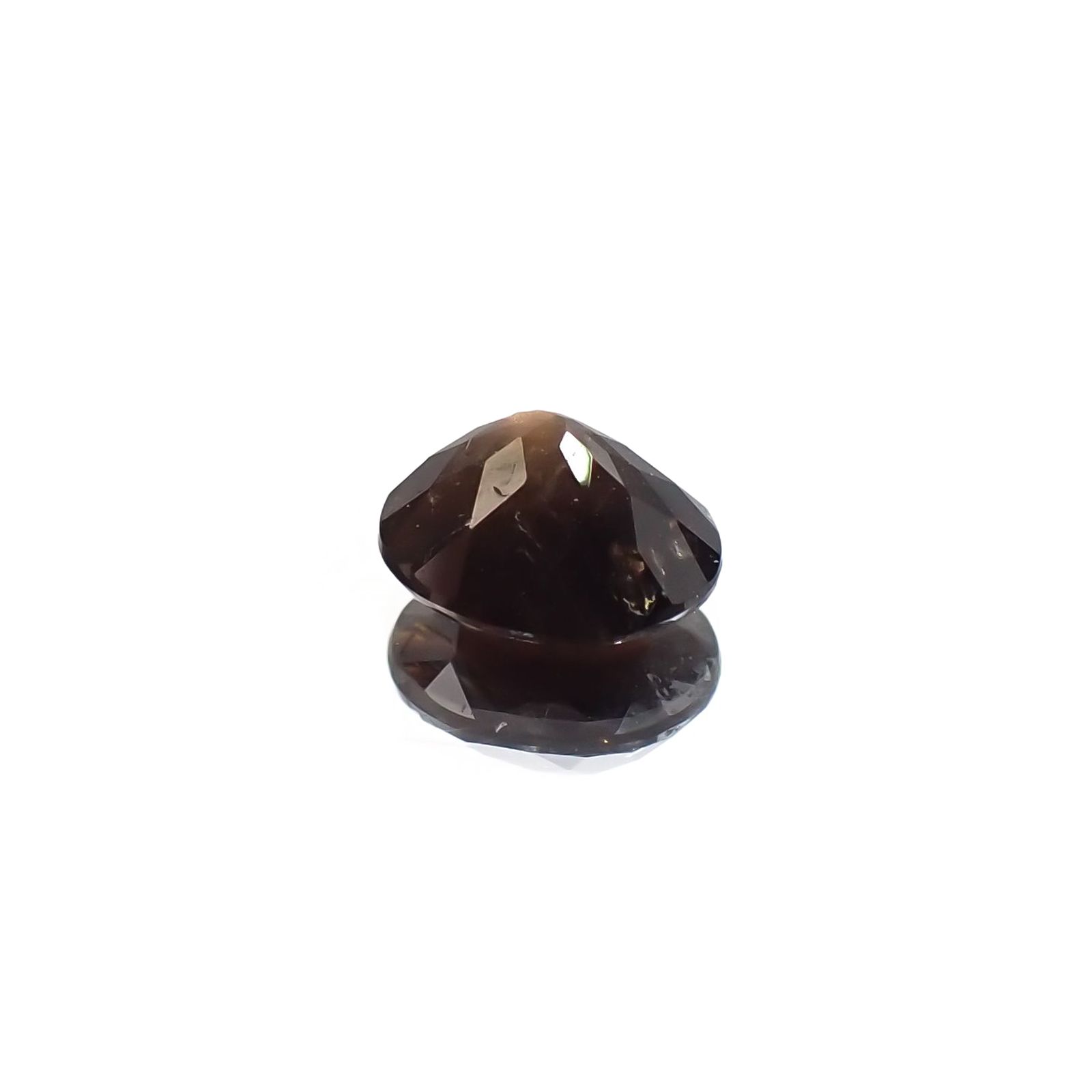 ゴールドシーンサファイア 非加熱(宝石名シーン・サファイア) ケニア産 ソ付(彩珠) 1.004ct / 6.3x5.2mm前後 [260812076]