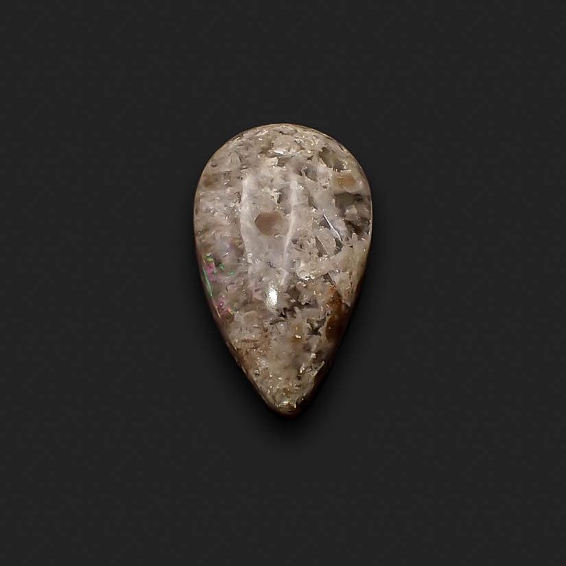 ホワイトガーデンクォーツ ブラジル産 90.97ct[230722629]39.3x24.2mm前後