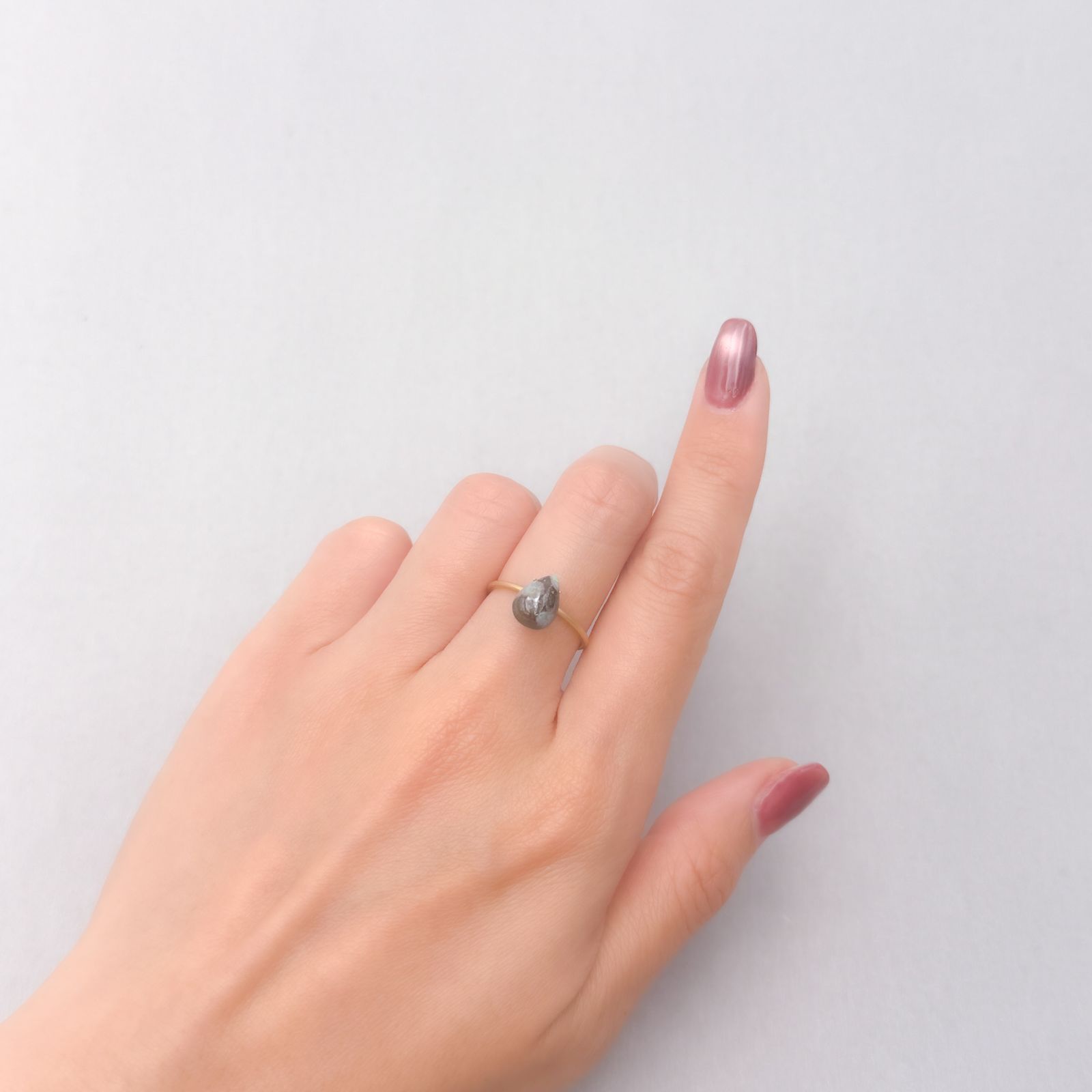 ボルダーオパール オーストラリア産 1.39ct [250330119]9.5x6.8mm前後