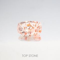 イリュージョンサンストーン(宝石名オリゴクレース)タンザニア産 2.36ct 識別済[220113869]11.3x6.8mm前後