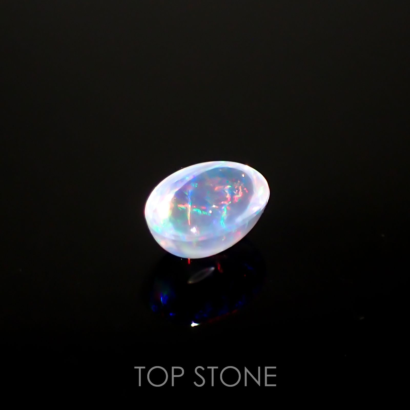 ウォーターオパール メキシコ産 0.49ct[220616402]6.3x4.5mm前後