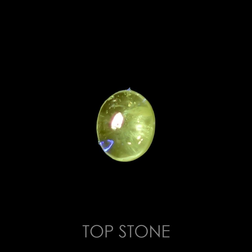 バナジウムコーネルピン(宝石名コーネルピン)タンザニア・タンガ州産 0.58ct 識別済[220115563]5x4mm前後