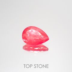 ロードナイト(宝石名ロードナイト) ブラジル産 1.97ct 識別済[210913294]10×7.1mm前後