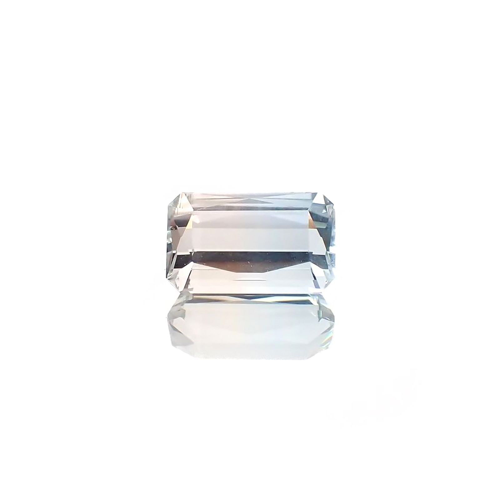 バイカラートパーズ(宝石名バイカラー・トパーズ)ウクライナ産 ソ付(彩珠) 3.736ct / 10.7x6.5mm前後 [221018471]