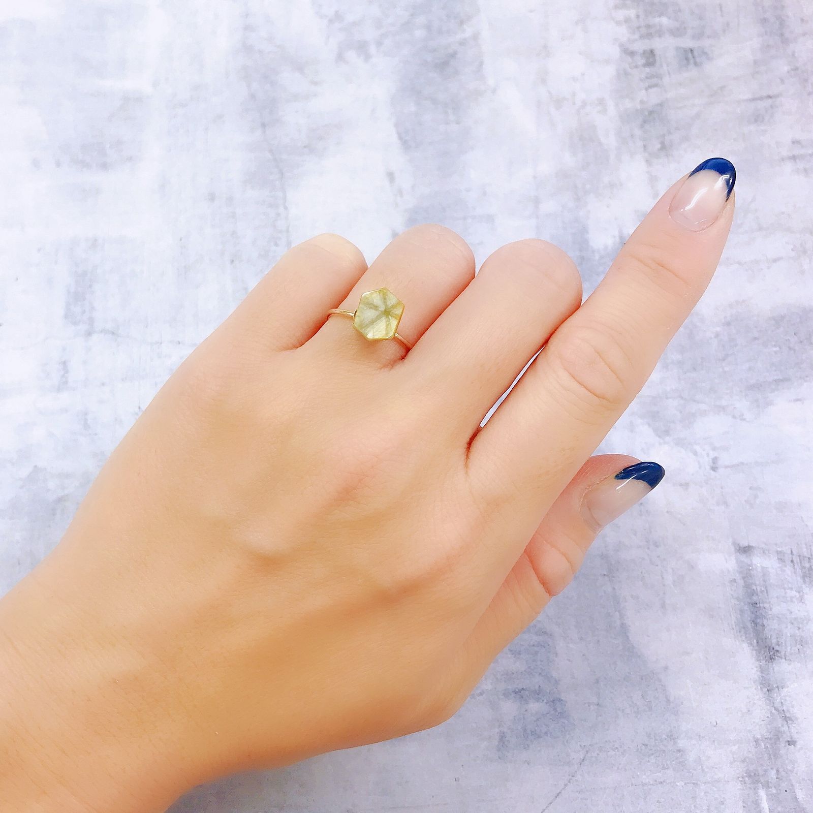 トラピッチェサファイア 原石スライス磨き(宝石名トラピッチェ・サファイア)ミャンマー産 3.55ct 識別済[221119103]9.2x7.7mm前後