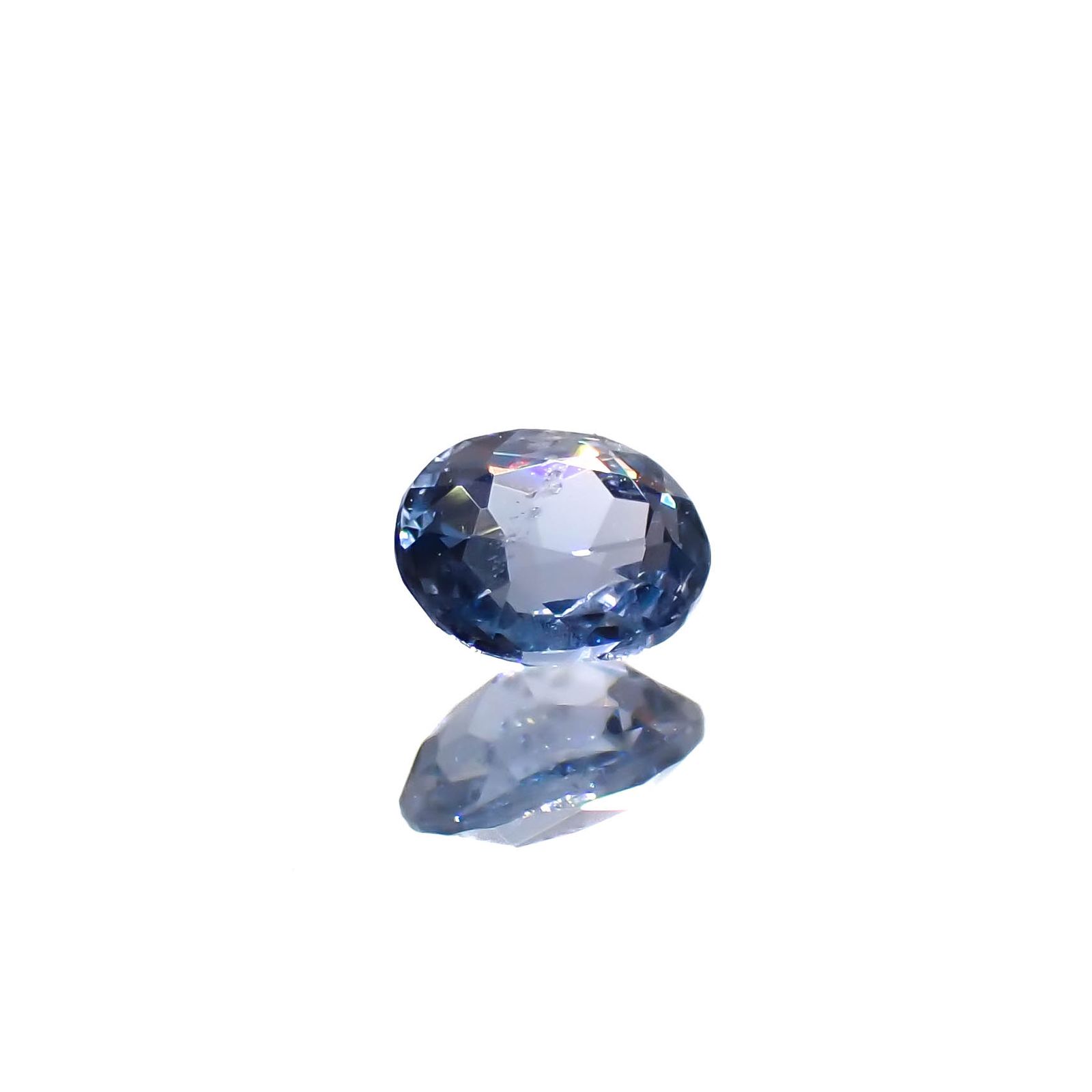 コバルトブルースピネル(宝石名ブルー・スピネル)タンザニア産 0.344ct ソ付(日独)[230622551]4.61x3.71mm前後