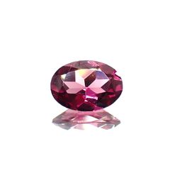 ロードライトガーネット(宝石名ロードライト・ガーネット)ブラジル産 0.81ct 識別済[221219567]7x5.1mm前後