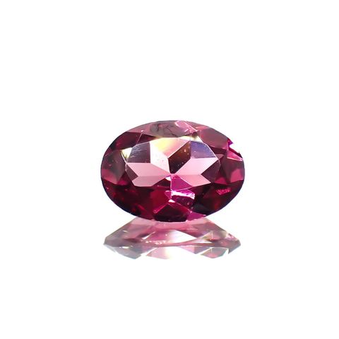 ロードライトガーネット(宝石名ロードライト・ガーネット)ブラジル産 0.81ct 識別済[221219567]7x5.1mm前後