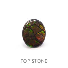 アンモライト カナダ産 ルース 2.65ct[20129020]11.1×8.9mm前後