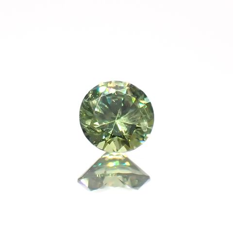 デマントイドガーネット ロシア産 0.13ct[230421603]3.1x3.1mm前後