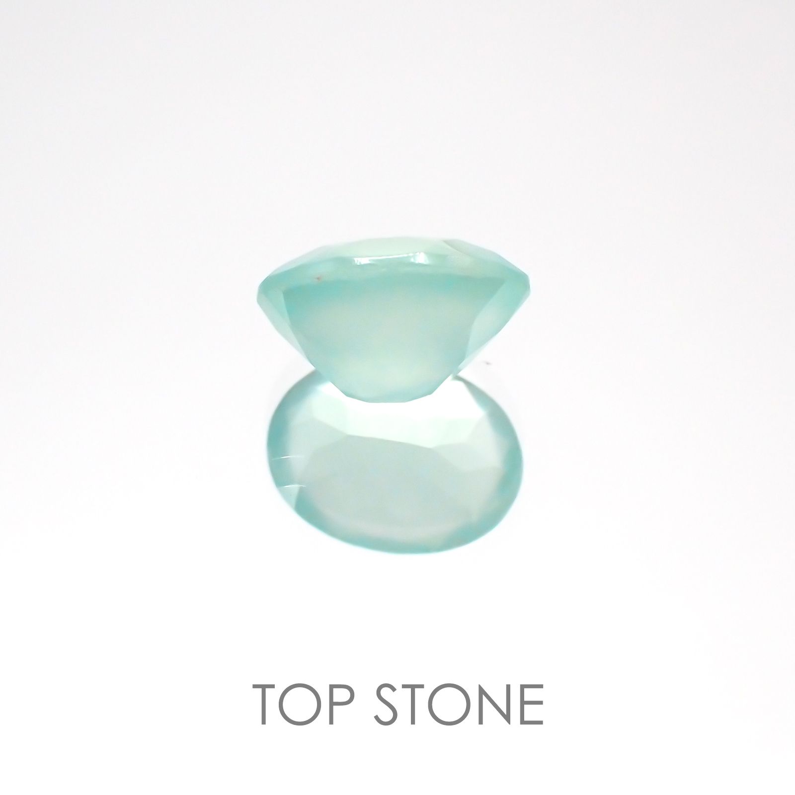 アクアプレーズ 南アフリカ産 ルース 1.25ct[20118312]8.1×6.2mm前後