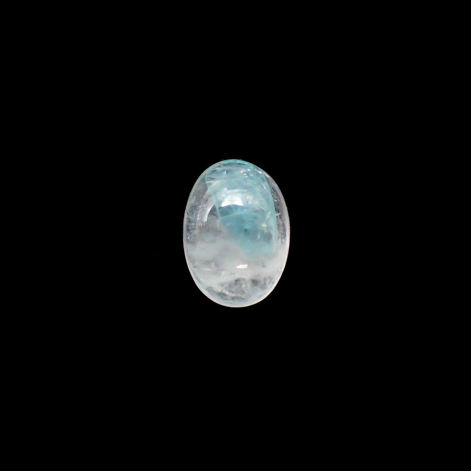 パライバトルマリンインクォーツ ブラジル産 0.81ct[230622388]7x5mm前後